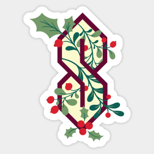 Merry S-Mas Sticker